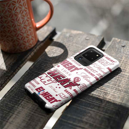 NBA Miami Heat Historic Blast Galaxy S20 Ultra 5G Pro Case