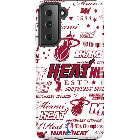 NBA Miami Heat Historic Blast Galaxy S21 5G Pro Case