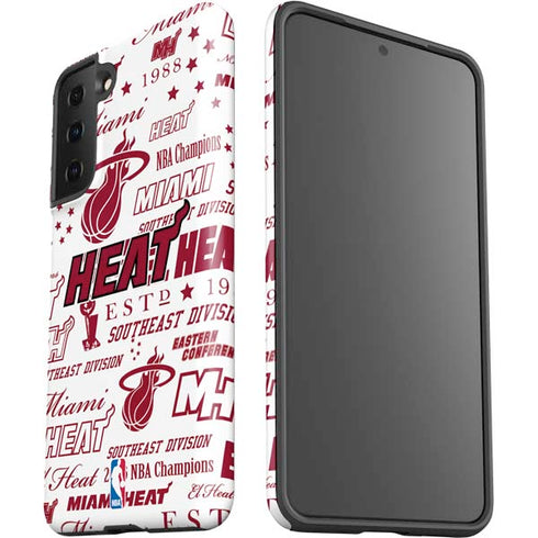 NBA Miami Heat Historic Blast Galaxy S21 FE Pro Case