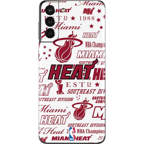 NBA Miami Heat Historic Blast Galaxy S21 Plus 5G Skin