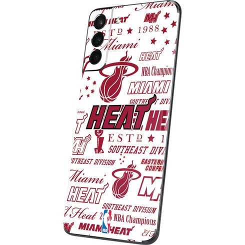 NBA Miami Heat Historic Blast Galaxy S21 Plus 5G Skin