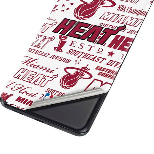 NBA Miami Heat Historic Blast Galaxy S21 Plus 5G Skin