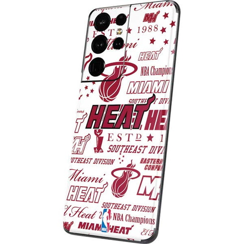 NBA Miami Heat Historic Blast Galaxy S21 Ultra 5G Skin