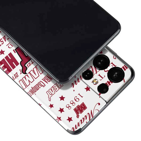 NBA Miami Heat Historic Blast Galaxy S21 Ultra 5G Skin