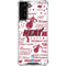 NBA Miami Heat Historic Blast Galaxy S22 Plus Clear Case