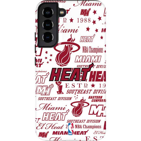 NBA Miami Heat Historic Blast Galaxy S22 Plus Pro Case