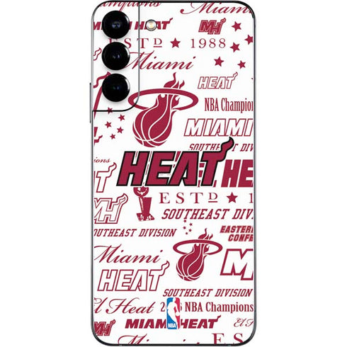 NBA Miami Heat Historic Blast Galaxy S22 Plus Skin