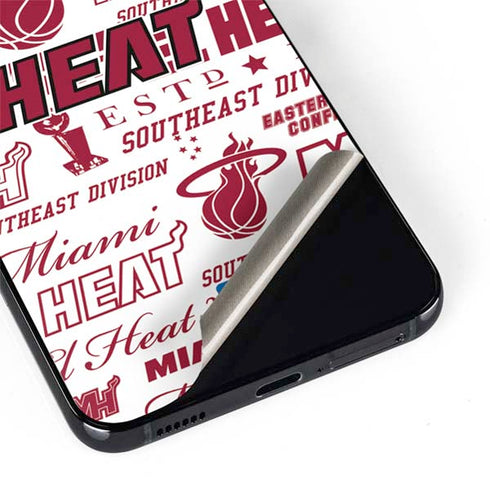 NBA Miami Heat Historic Blast Galaxy S22 Plus Skin