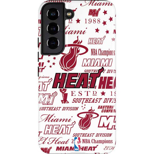 NBA Miami Heat Historic Blast Galaxy S22 Pro Case
