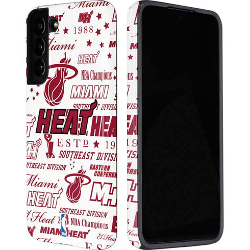 NBA Miami Heat Historic Blast Galaxy S22 Pro Case