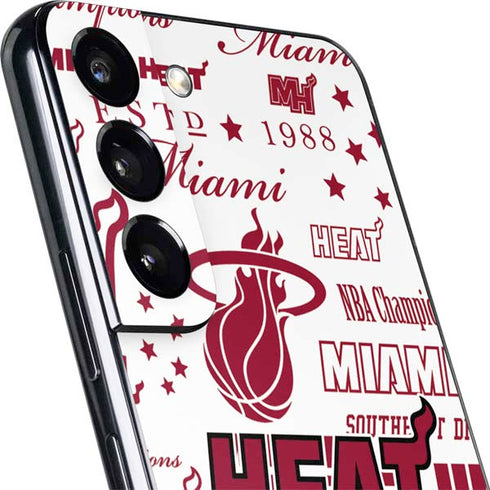 NBA Miami Heat Historic Blast Galaxy S22 Skin