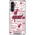 NBA Miami Heat Historic Blast Galaxy S23 FE Clear Case
