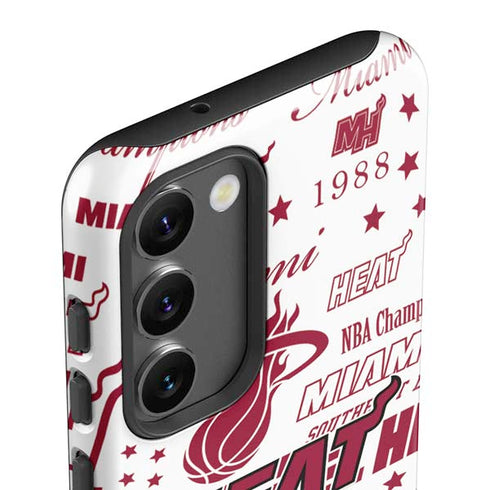NBA Miami Heat Historic Blast Galaxy S23 Plus Pro Case