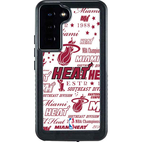NBA Miami Heat Historic Blast Galaxy S23 Plus Waterproof Case