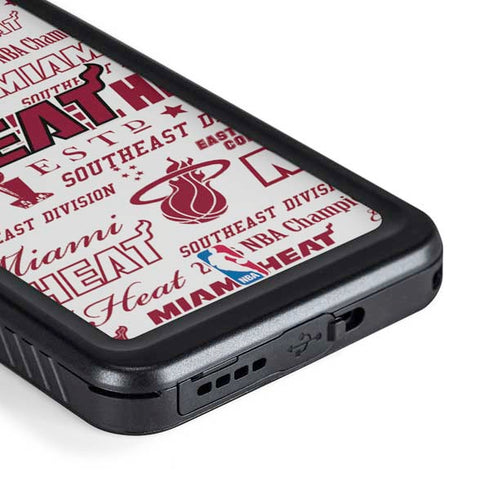NBA Miami Heat Historic Blast Galaxy S23 Plus Waterproof Case