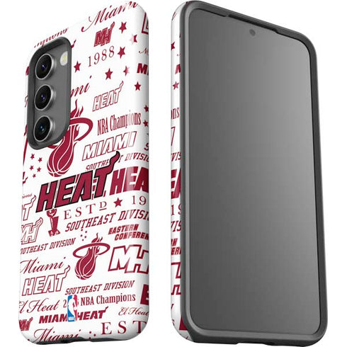 NBA Miami Heat Historic Blast Galaxy S23 Pro Case