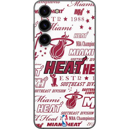 NBA Miami Heat Historic Blast Galaxy S23 Skin