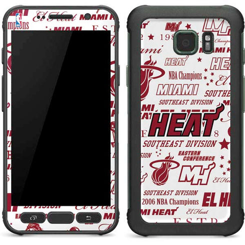 NBA Miami Heat Historic Blast Galaxy S7 Active Skin