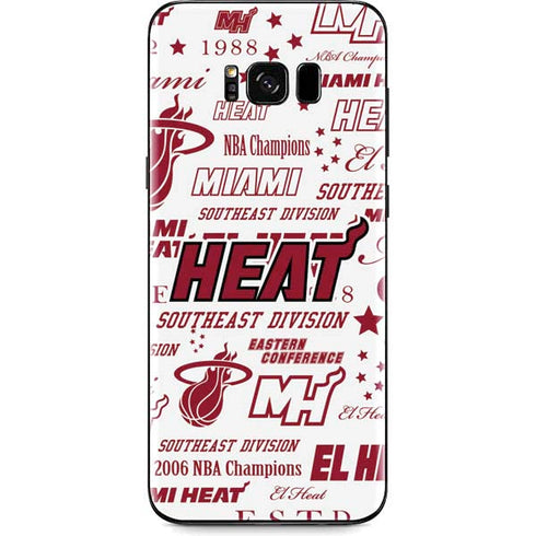 NBA Miami Heat Historic Blast Galaxy S8 Plus Skin