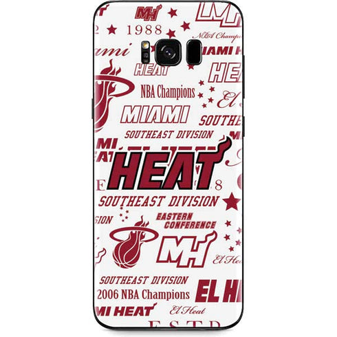 NBA Miami Heat Historic Blast Galaxy S8 Skin