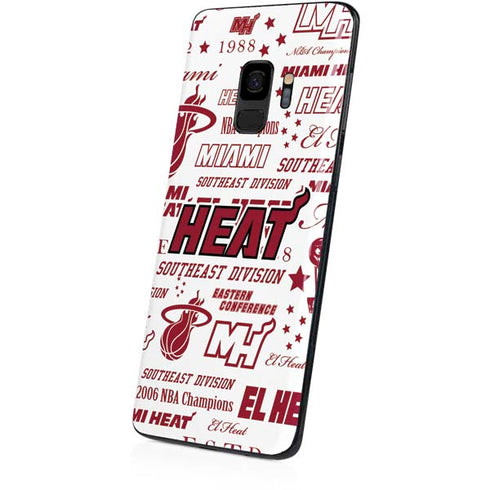 NBA Miami Heat Historic Blast Galaxy S9 Skin