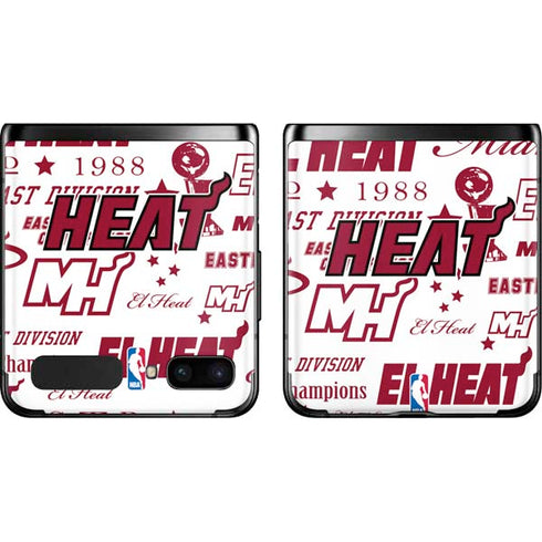 NBA Miami Heat Historic Blast Galaxy Z Flip Skin