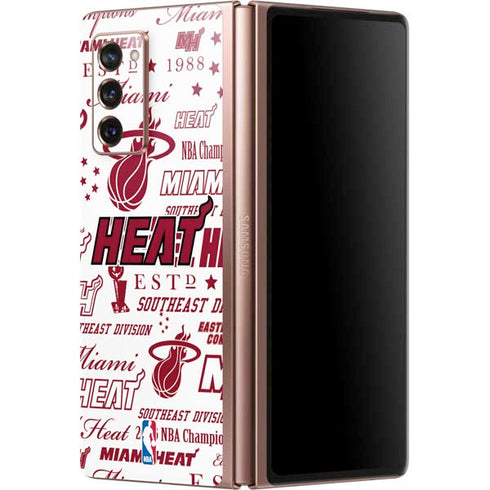 NBA Miami Heat Historic Blast Galaxy Z Fold2 5G Skin