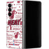 NBA Miami Heat Historic Blast Galaxy Z Fold4 5G Skin