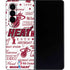 NBA Miami Heat Historic Blast Galaxy Z Fold4 5G Skin