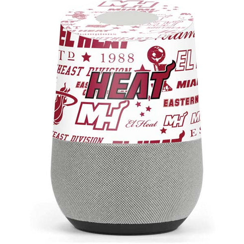 NBA Miami Heat Historic Blast Google Home Skin