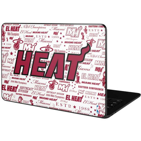 NBA Miami Heat Historic Blast Google Pixelbook Go Skin