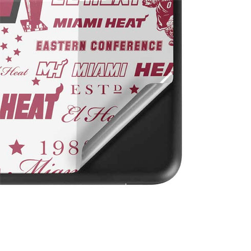 NBA Miami Heat Historic Blast Google Pixelbook Go Skin