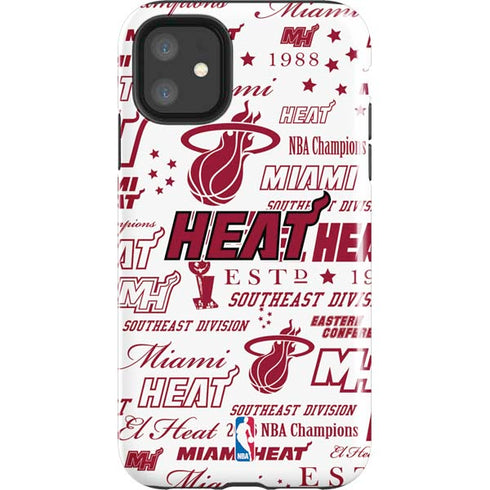 NBA Miami Heat Historic Blast iPhone 11 Impact Case