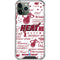NBA Miami Heat Historic Blast iPhone 11 Pro Max Clear Case