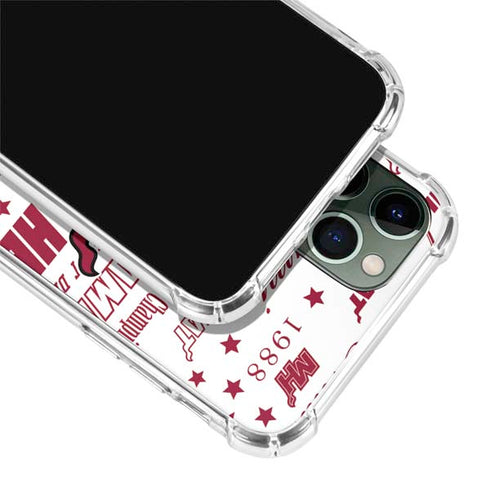 NBA Miami Heat Historic Blast iPhone 11 Pro Max Clear Case