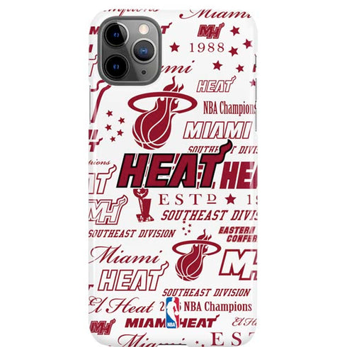 NBA Miami Heat Historic Blast iPhone 11 Pro Max Lite Case