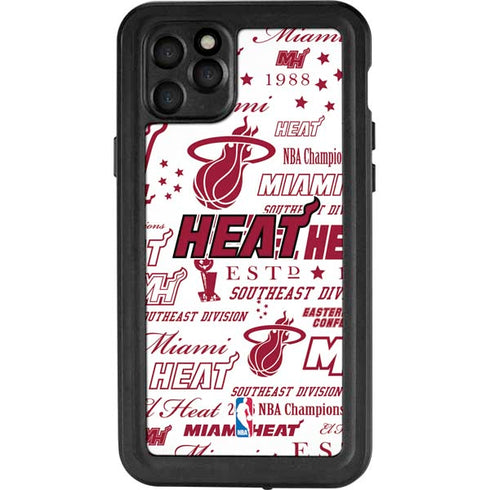 NBA Miami Heat Historic Blast iPhone 11 Pro Max Waterproof Case