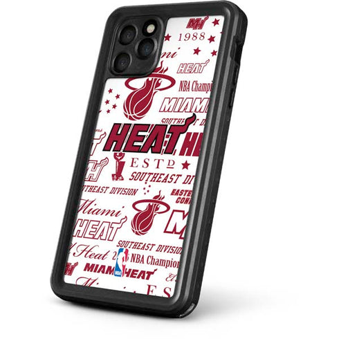 NBA Miami Heat Historic Blast iPhone 11 Pro Max Waterproof Case