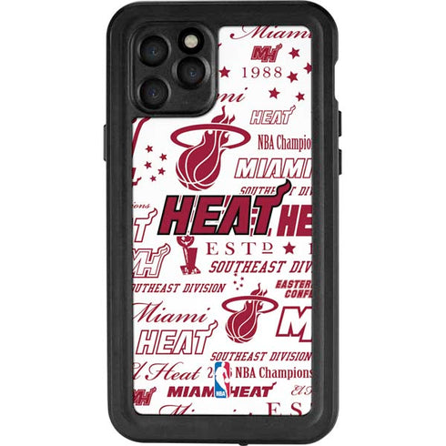 NBA Miami Heat Historic Blast iPhone 11 Pro Waterproof Case