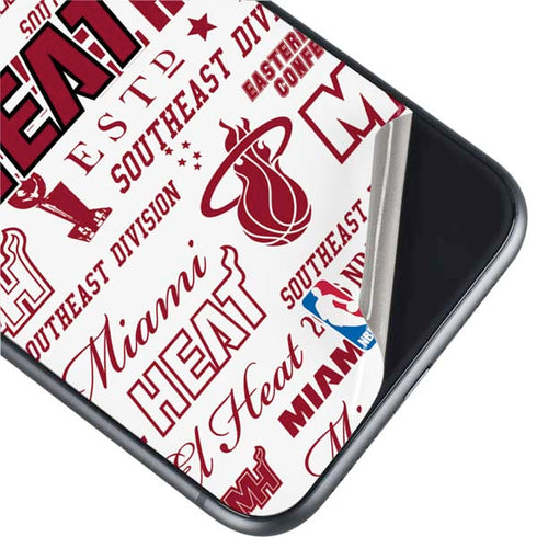 NBA Miami Heat Historic Blast iPhone 11 Skin
