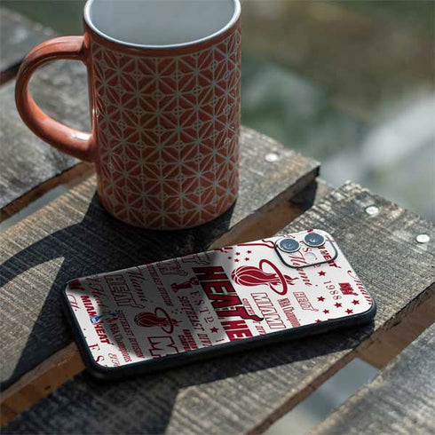 NBA Miami Heat Historic Blast iPhone 11 Skin