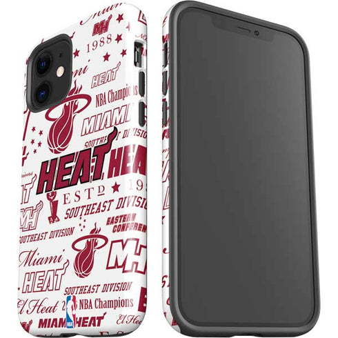 NBA Miami Heat Historic Blast iPhone 12 Impact Case