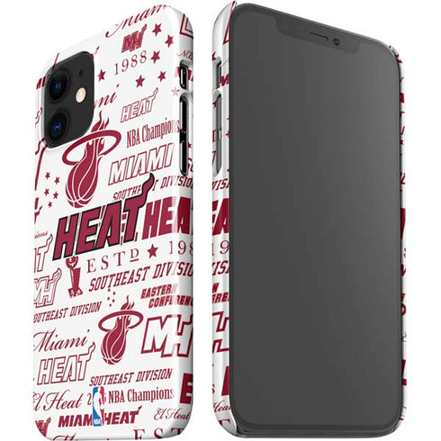 NBA Miami Heat Historic Blast iPhone 12 Mini Lite Case