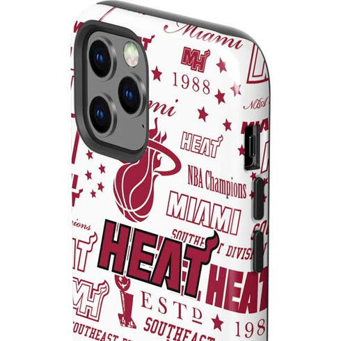 NBA Miami Heat Historic Blast iPhone 12 Pro Impact Case