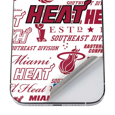 NBA Miami Heat Historic Blast iPhone 12 Pro Max Skin