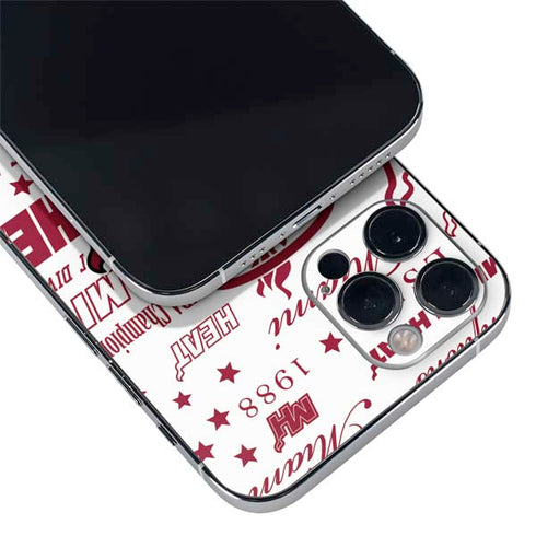 NBA Miami Heat Historic Blast iPhone 12 Pro Max Skin