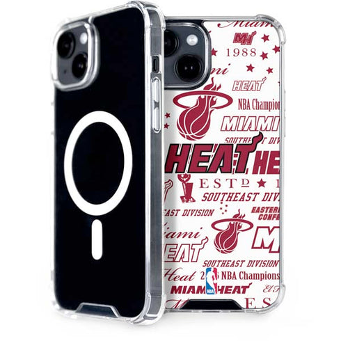 NBA Miami Heat Historic Blast iPhone 13 MagSafe Case