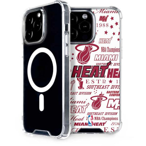 NBA Miami Heat Historic Blast iPhone 13 Pro Max MagSafe Case