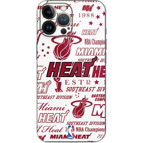 NBA Miami Heat Historic Blast iPhone 13 Pro Max Skin