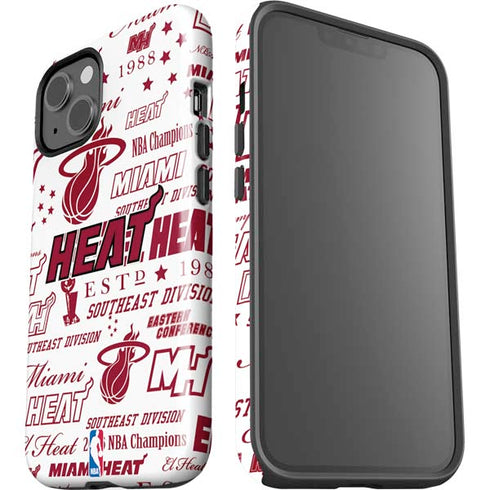 NBA Miami Heat Historic Blast iPhone 15 Plus Impact Case